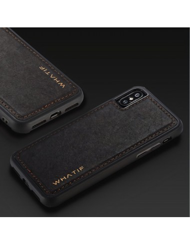 Coque iPhone X Plastic Style Tableau Noir Effacable