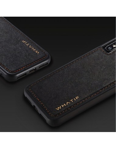 Coque iPhone X Plastic Style Tableau Noir Effacable