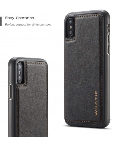 Coque iPhone X Plastic Style Tableau Noir Effacable