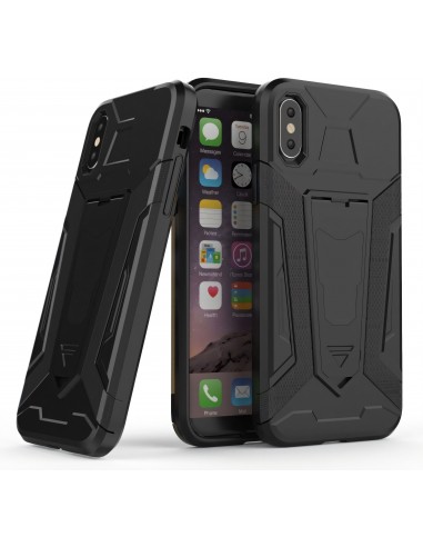Coque iPHone X Silicone Hybrid Armor Kickstand