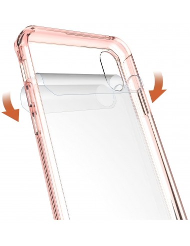 Coque iPhone X Transparent et Resistant Elegant