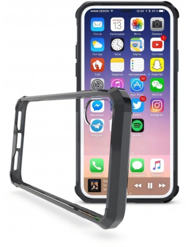 Coque iPhone X Transparent et Resistant Elegant