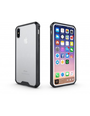 Coque iPhone X Transparent et Resistant Elegant