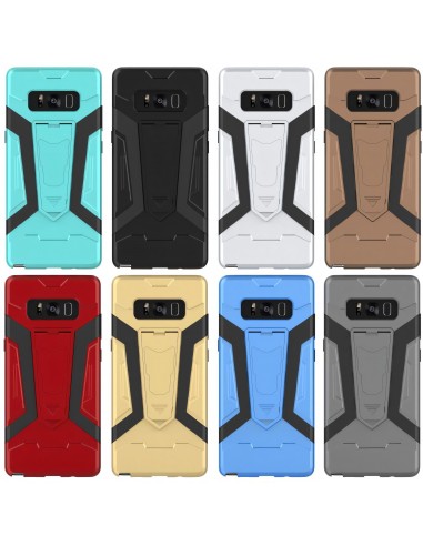 Coque Galaxy Note 8 Silicone Hybrid Antichoc avec support