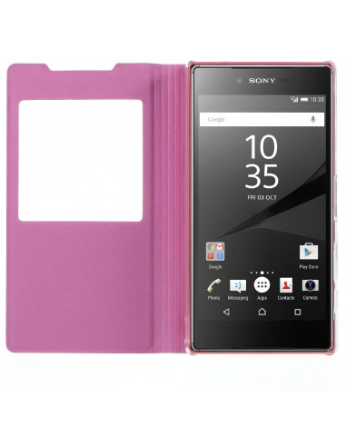 Etui Xperia Z5 Compact avec fenetre