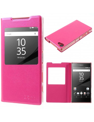 Etui Xperia Z5 Compact avec fenetre