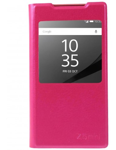 Etui Xperia Z5 Compact avec fenetre