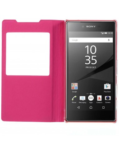 Etui Xperia Z5 Compact avec fenetre