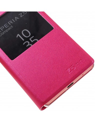 Etui Xperia Z5 Compact avec fenetre