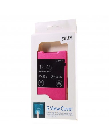 Etui Xperia Z5 Compact avec fenetre