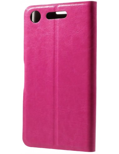 Etui Xperia XZ1 Simili cuir avec insert Carte