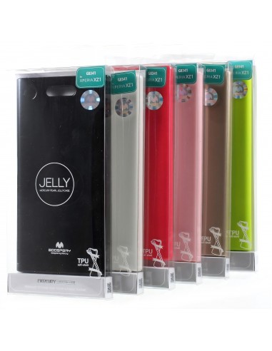 Coque Xperia XZ1 Silicone Mercury