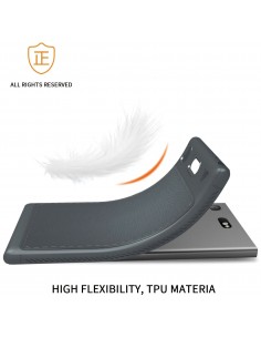 Coque silicone Xperia XZ1 Style Business Gris