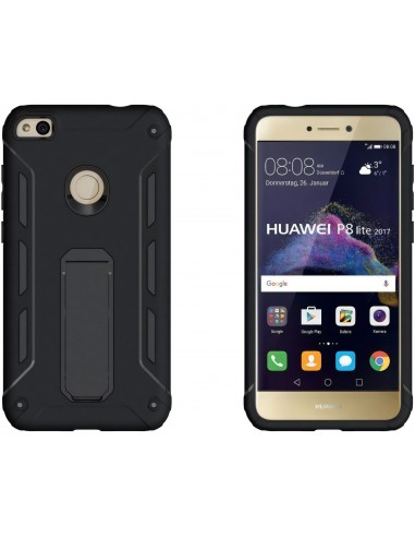 Coque P8 Lite 2017 et Honor 8 Lite Antichoc et resistant avec support