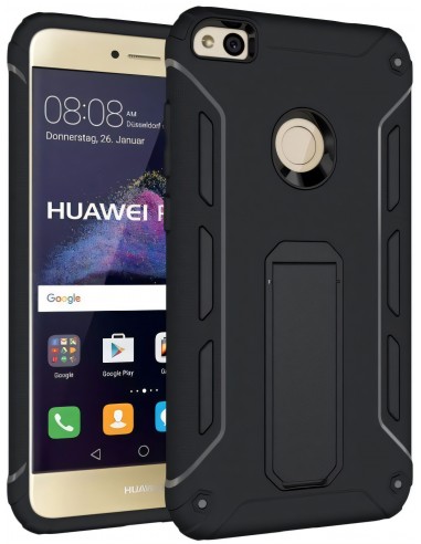 Coque P8 Lite 2017 et Honor 8 Lite Antichoc et resistant avec support