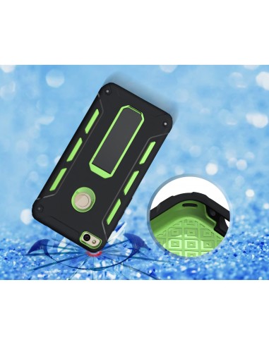 Coque P8 Lite 2017 et Honor 8 Lite Antichoc et resistant avec support