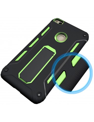 Coque P8 Lite 2017 et Honor 8 Lite Antichoc et resistant avec support