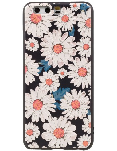 Coque Huwei P10 Silicone Marguerites