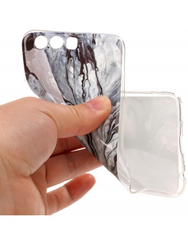 Coque Huwei P10 Silicone Style Marbre