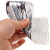 Coque Huwei P10 Silicone Style Marbre
