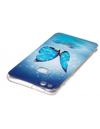 Coque Huawei P10 Lite Silicone Phospho Papillion