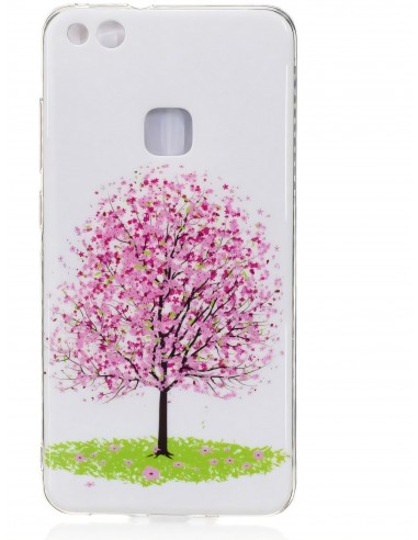 Coque Huawei P10 Lite Silicone Phospho Arbre Rose