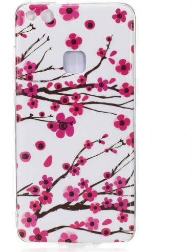 Coque Huawei P10 Lite Silicone Phospho Cerisier