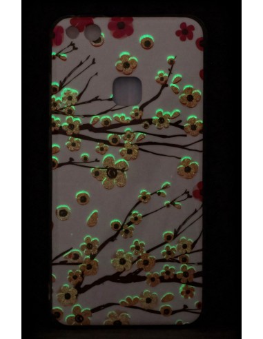 Coque Huawei P10 Lite Silicone Phospho Cerisier