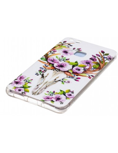 Coque Huawei P10 Lite Silicone Phospho Bouquet de fleurs