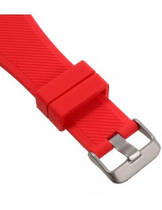 Bracelet Gear S3 Classic et Frontier Rouge