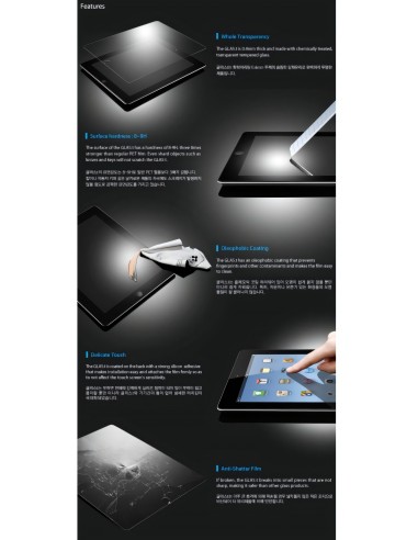 Film verre trempe iPad Mini et Mini Retina Ecran de protection