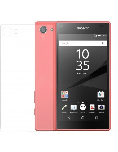 Film verre trempe Xperia Z5 compact pour facade arriere