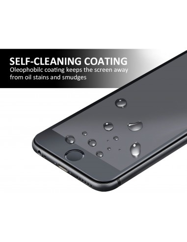 Film verre trempé 5D iPhone 8 et iPhone 7 Noir