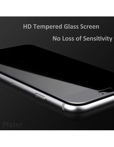 Film verre trempé 5D iPhone 8 et iPhone 7 Noir