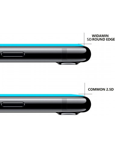 Film verre trempé 5D iPhone 8 et iPhone 7 Noir