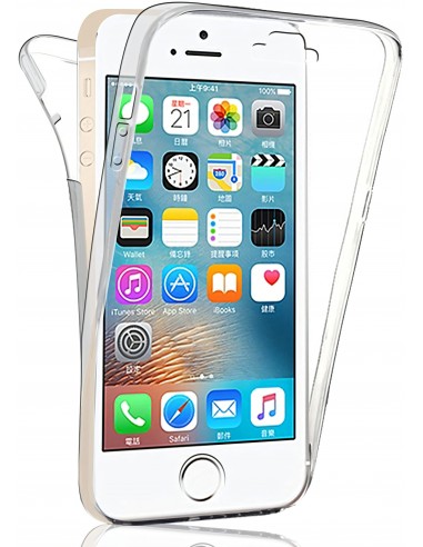 Coque iPhone 5 5s SE integrale silicone