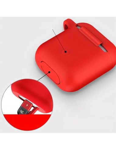 Coque silicone pour Airpods Cafele