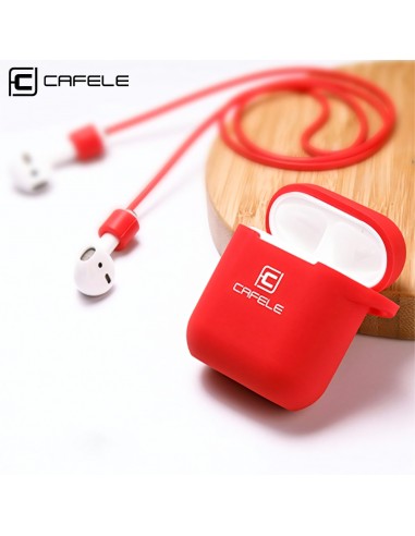 Coque silicone pour Airpods Cafele