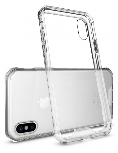 Coque antichoc transparente iPhone X