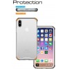 Coque antichoc transparente iPhone X