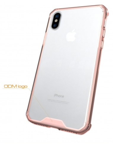 Coque antichoc transparente iPhone X