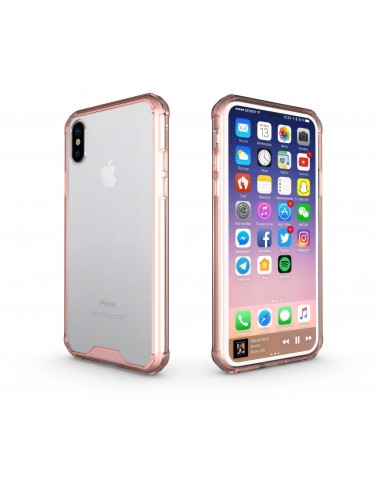 Coque antichoc transparente iPhone X