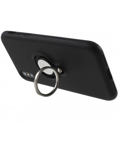 Coque antichocs iPhone XS et iPhone X hybride avec support 