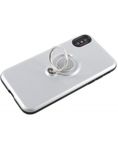 Coque antichocs iPhone XS et iPhone X hybride avec support 