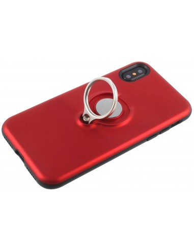 Coque antichocs iPhone XS et iPhone X hybride avec support 