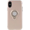 Coque antichocs iPhone XS et iPhone X hybride avec support 