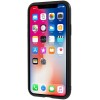 Coque antichocs iPhone XS et iPhone X hybride avec support 