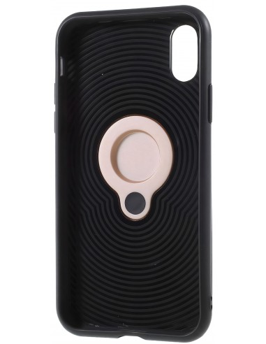 Coque antichocs iPhone XS et iPhone X hybride avec support 