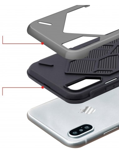 Coque iPhone XS et iPhone X antichoc Geometric