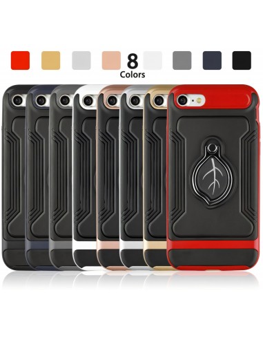 Coque iPhone 8 et iPhone 7 avec anneau Angibabe